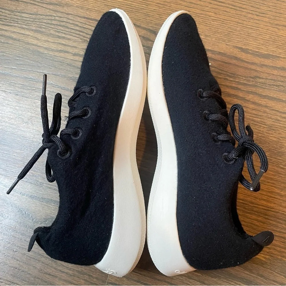 Allbirds Black Wool Runners - Picture 6 of 10